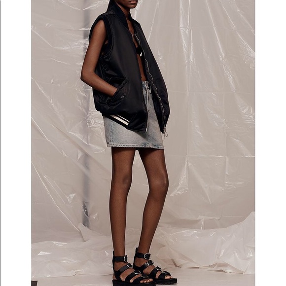 New AllSaints gilet bomber - Picture 4 of 7